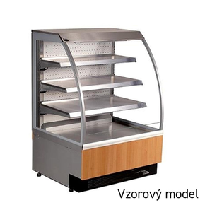 Chladiaca vitrína samoobslužná, pevný chrbát | JUKA, Vienna 90 CH self-service