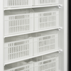 Mraziaca skriňa s plnými dverami, biela farba | TEFCOLD, UF600 W/BASKETS