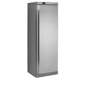 Mraziaca skriňa s plnými dverami, nerezové prevedenie | TEFCOLD, UF 400 S