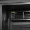 Chladiaca skriňa presklené dvere, úzka | TEFCOLD, FSC 175H Black