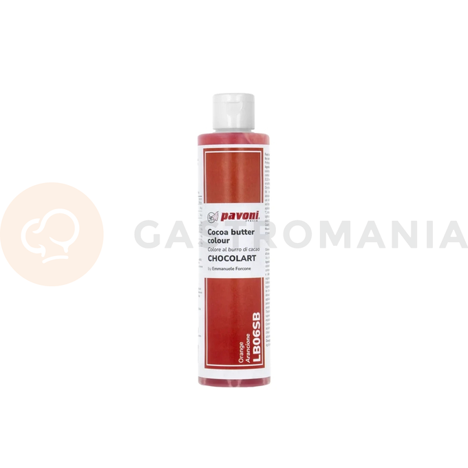 Kakaové maslo na báze pomaranča 200 g | PAVONI, LB06SB