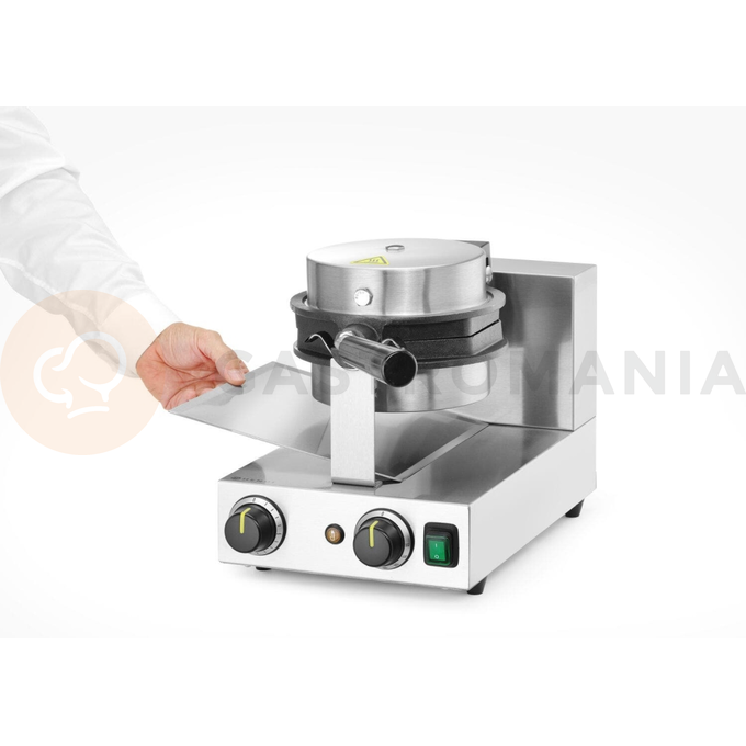 Rotačný vaflovač Bubble Waffle, 1500 W, 255x560x318 mm | HENDI, 212196