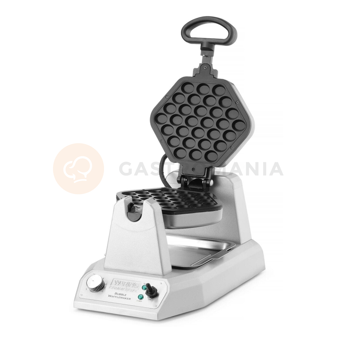 Vaflovač Bubble Waffle, s odnímateľnými doskami, 1200 W, 267x432x216 mm | WARING, WBW300XCE