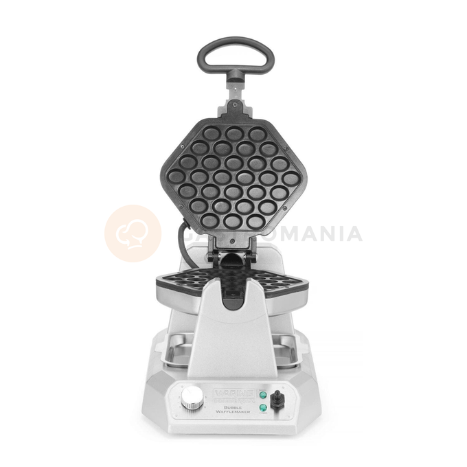 Vaflovač Bubble Waffle, s odnímateľnými doskami, 1200 W, 267x432x216 mm | WARING, WBW300XCE