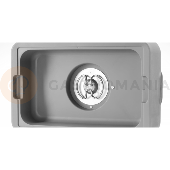 Ohrievač elektrický biely, 700W, 607x402x245 mm | HENDI, Uniq
