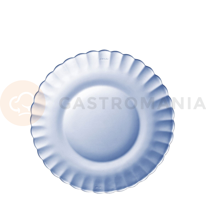Dezertný tanier modrý, 205x20 mm | DURALEX, Picardie Marine