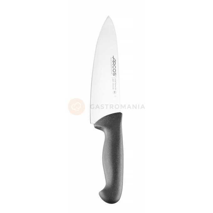 Kuchársky nôž, čierny, 333 mm | ARCOS, 2900