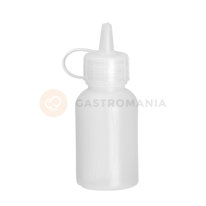 Mini dávkovač na omáčku - sada 4 ks, 0,03 l, priehľadný, 30x85 mm | HENDI, 557891