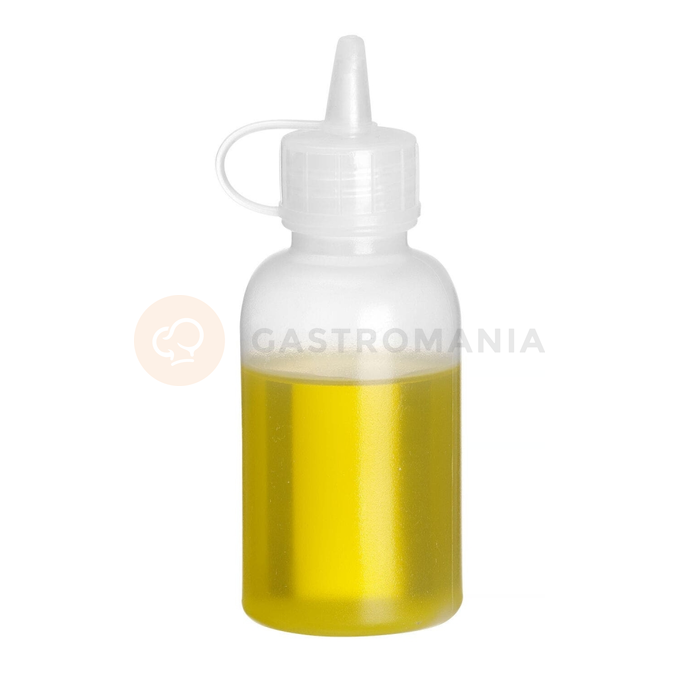 Mini dávkovač na omáčku - súprava 4 ks, 0,05 l, priehľadný, 35x100 mm | HENDI, 557990