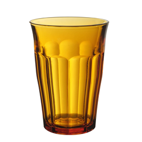 Pohár Highball 0,36 l, oranžový, 6 ks, 88x124 mm | DURALEX, Picardie Amber