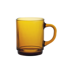 Pohár 0,26 l s uchom, oranžový, 6 ks, 72x89 mm | DURALEX, Versailles Amber
