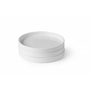 Tanier s vysokým okrajom, biely, 240x26 mm | HENDI, Oslo
