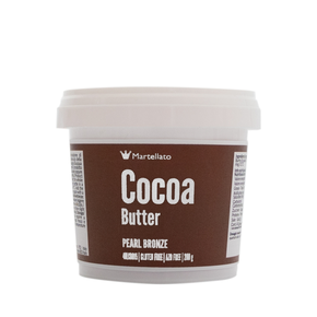 Farbivo na báze kakaového masla 200 g - perleťovo hnedé | MARTELLATO, Pearl cocoa butter