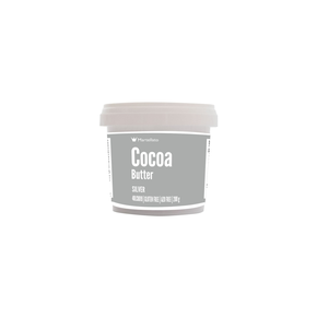 Farbivo na báze kakaového masla 200 g - perleťovo strieborné | MARTELLATO, Pearl cocoa butter