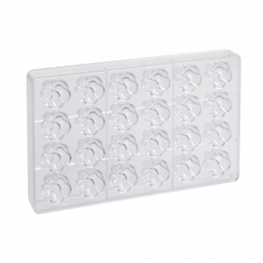 Forma na pralinky - Flora, 24 ks. | MARTELLATO, Praline molds