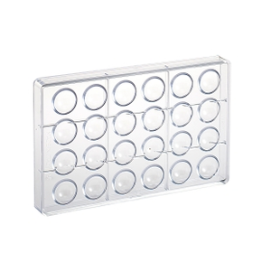 Forma na pralinky - semisphere 30 mm | MARTELLATO, 21MA5000