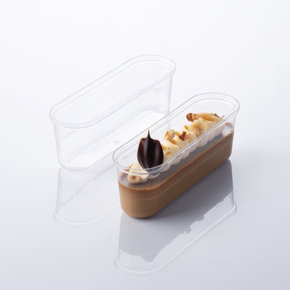 Plastová krabička na eklérky, 165 ml, 100 ks. | MARTELLATO, PMOCL002