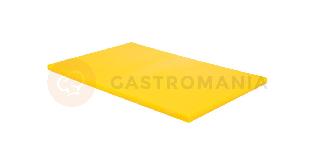 Doska na krájanie 600x400x20 mm, žltá | YATO, YG-02182