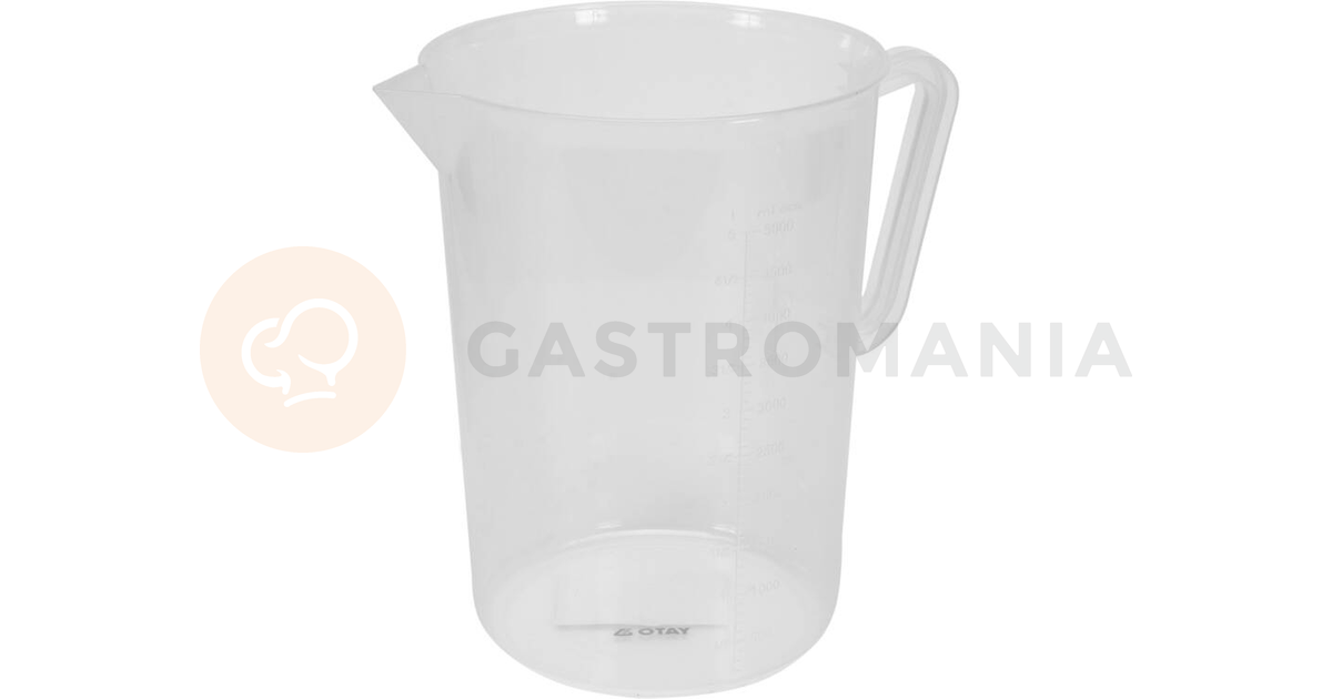 Odmerka z polypropylénu 5000 ml | YATO, YG-07288