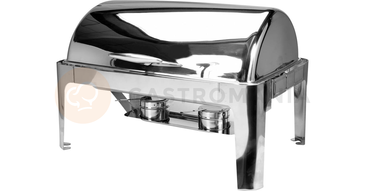 Obdĺžnikový chafing Roll top GN 1/1 9 l | YATO, YG-04140