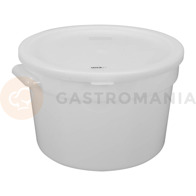 Dóza na potraviny, guľatá, polypropylén 10 l | YATO, YG-00515