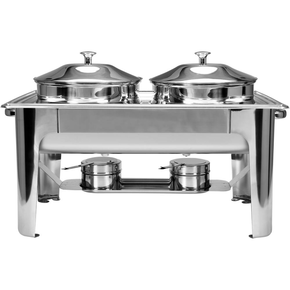 Chafing s dvoma nádobami 2x4,5 l | YATO, YG-04125