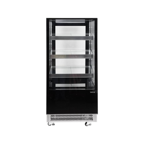 Chladiaca vitrína 300 l 65x80x144 cm čierna | YATO, YG-05040
