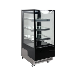 Chladiaca vitrína 300 l 65x80x144 cm čierna | YATO, YG-05040