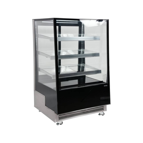 Chladiaca vitrína 400 l 90x80x144 cm čierna | YATO, YG-05045