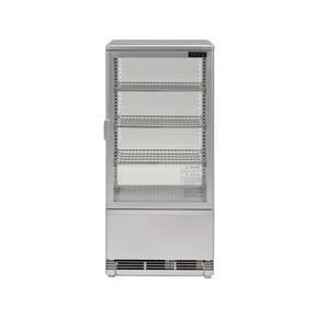 Chladiaca vitrína 78 l 42x38x96 cm strieborná | YATO, YG-05057
