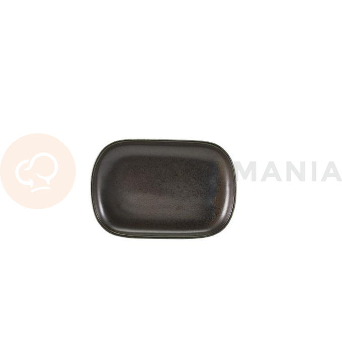 Obdĺžnikový tanier 30x240x165 mm | GENWARE, Terra Black