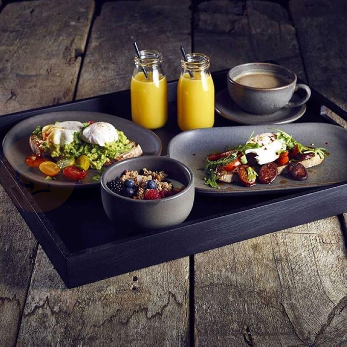 Miska 360 ml, 115x55 mm | GENWARE, Terra Black