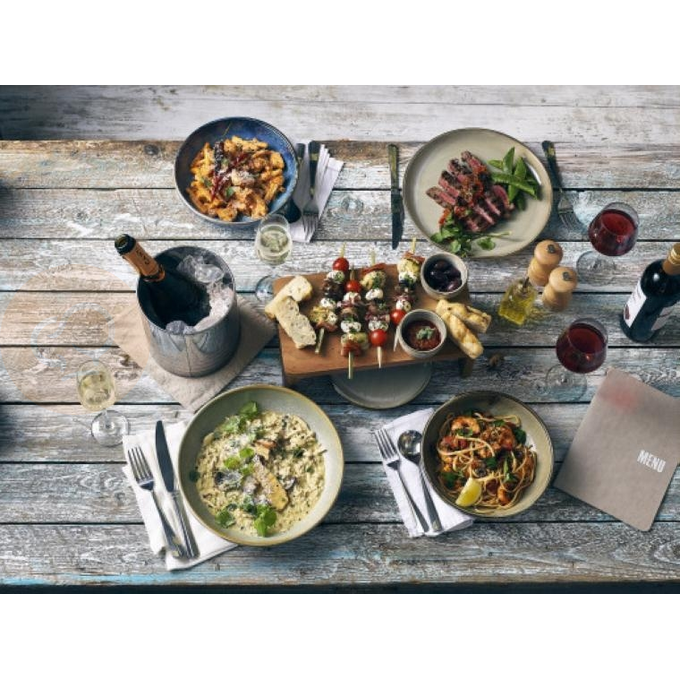 Miska 10 ml, 200x55 mm | GENWARE, Terra Grey