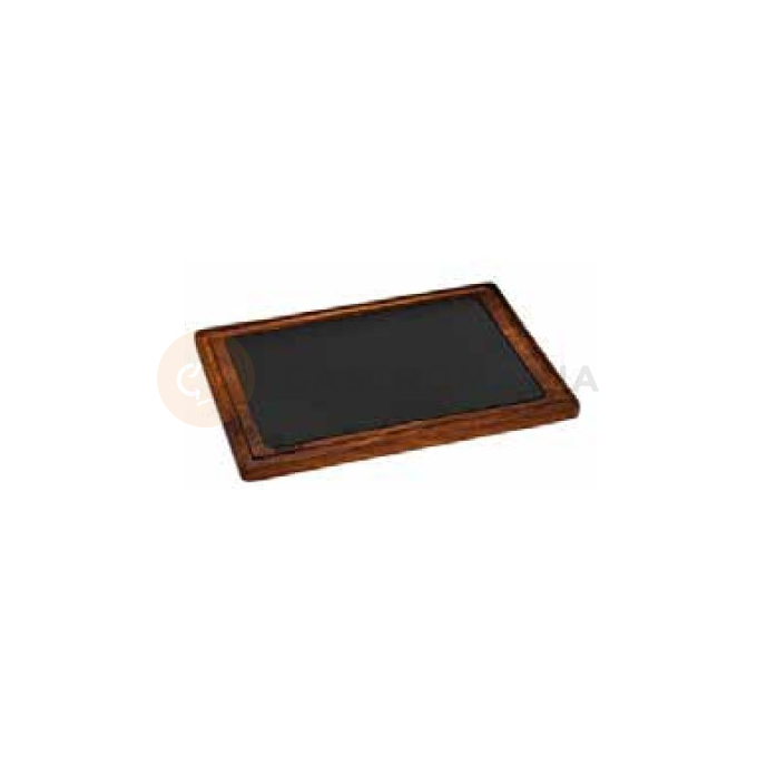 Drevený rám s liatinovou doskou 250x250 mm | LAVA, 223532