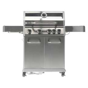 Plynový gril 4+1 z nerezovej ocele 14,2 kW, so sklom vo veku | YATO, Itami