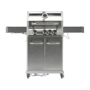 Plynový gril 3+1 z nerezovej ocele 11,5 kW, so sklom | YATO, Itami