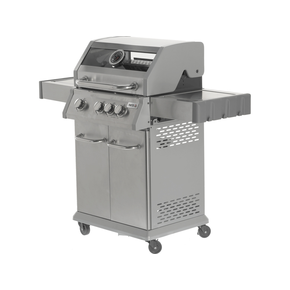 Plynový gril 3+1 z nerezovej ocele 11,5 kW, so sklom | YATO, Itami