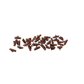 Dekoračné lístky z mliečnej čokolády Blossoms, 5 - 9 mm, 12 kg | MONA LISA, CHM-BS-22300-430