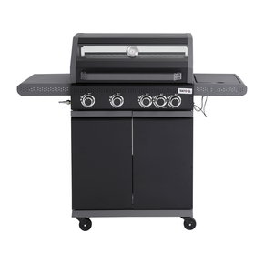 Plynový gril 4+1, 14,5 kW, so sklom | YATO, Okaya