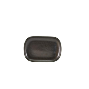 Obdĺžnikový tanier 30x240x165 mm | GENWARE, Terra Black