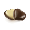 Súprava 2 termoformovaných foriem na čokoládu - secret love, srdce | SILIKOMART, 3D Choco Figures C