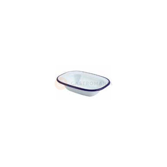 Obdĺžniková miska 510 ml, 45x200x150 mm, smaltovaná | GENWARE, Enamel Wide