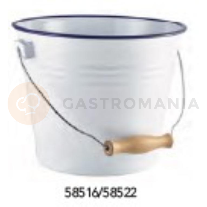 Kýblik 20 ml, 160x140x172x192 mm, smaltovaný | GENWARE, Enamel Wide