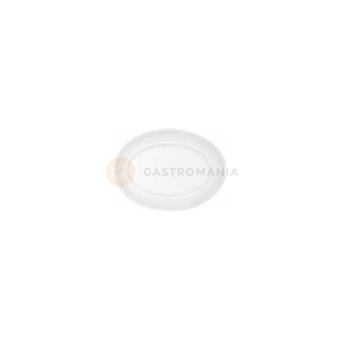 Oválny tanier so šikmým okrajom, 43x233x319 mm | BAUSCHER, Come4Table