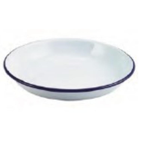 Hlboký tanier 220x37 mm, smaltovaný | GENWARE, Enamel Wide