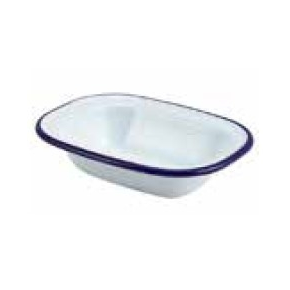 Obdĺžniková miska 350 ml, 40x180x135 mm, smaltovaná | GENWARE, Enamel Wide