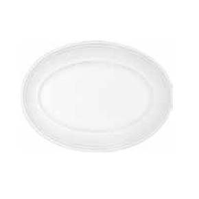 Oválny tanier so šikmým okrajom, 43x233x319 mm | BAUSCHER, Come4Table