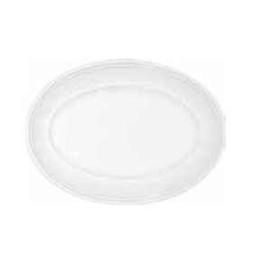 Oválny tanier so šikmým okrajom, 48x258x356 mm | BAUSCHER, Come4Table