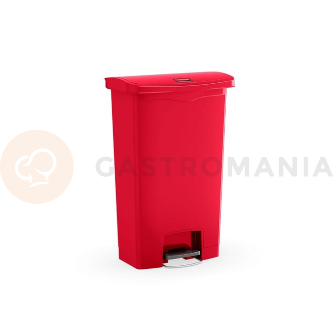 Kôš 50l červený | RUBBERMAID, Slim Jim