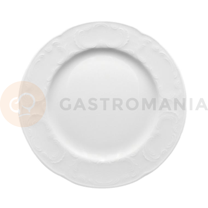 Plytký tanier s okrajom 204x19 mm | BAUSCHER, Mozart